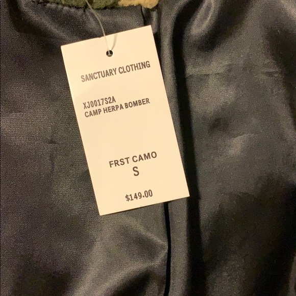 Sanctuary Camo Sherpa jacket - Picture 5 of 5